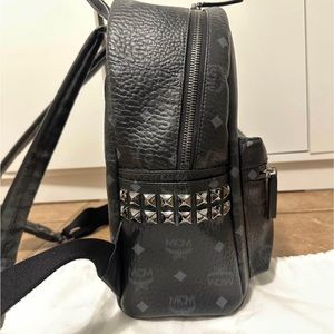 MCM sise studs backpack